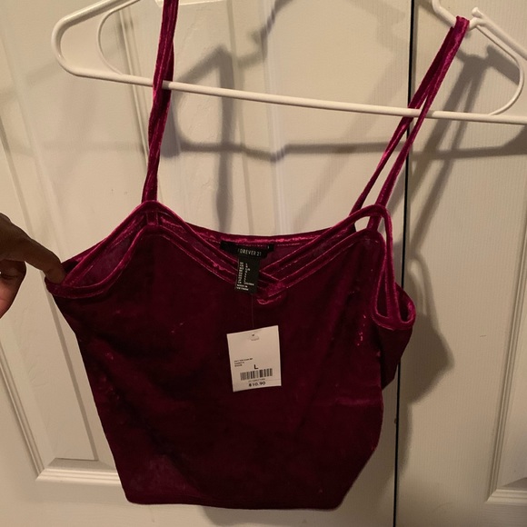 Forever 21 velvet tank - Picture 1 of 1
